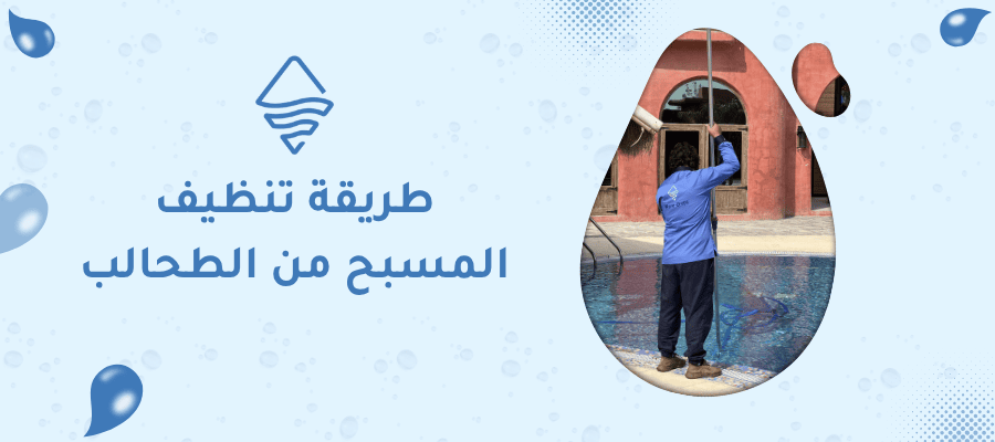طريقة تنظيف المسبح من الطحالب